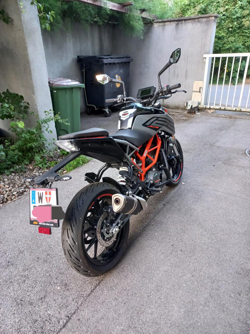 Motorrad verkaufen KTM 125 Duke Ankauf